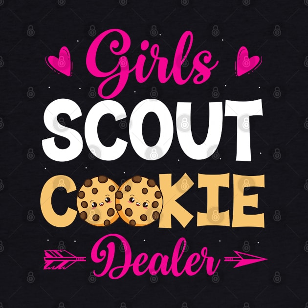 Scout For Girls Cookie Dealer Funny Scouting Family by GreatDesignsShop